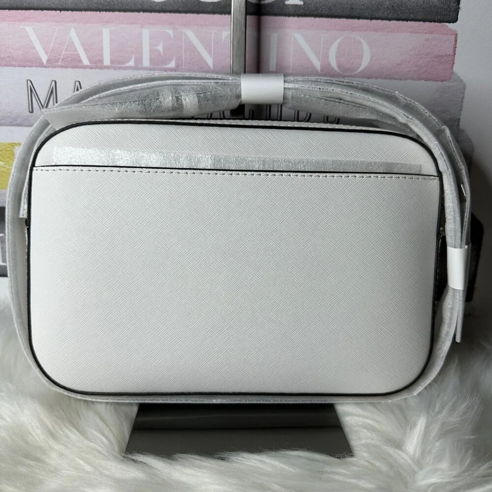 ❌SOLD❌NWT Michael Kors Jet Set Large Saffiano Leather Crossbody Bag - Picture 4 of 7